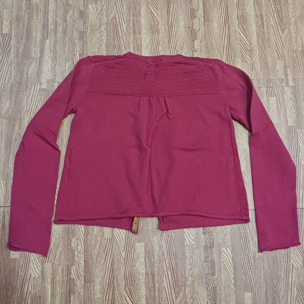 Mini Boden Pink Button-Up Cardigan Cotton and Cashmere 9-10 Years - Picture 8 of 8